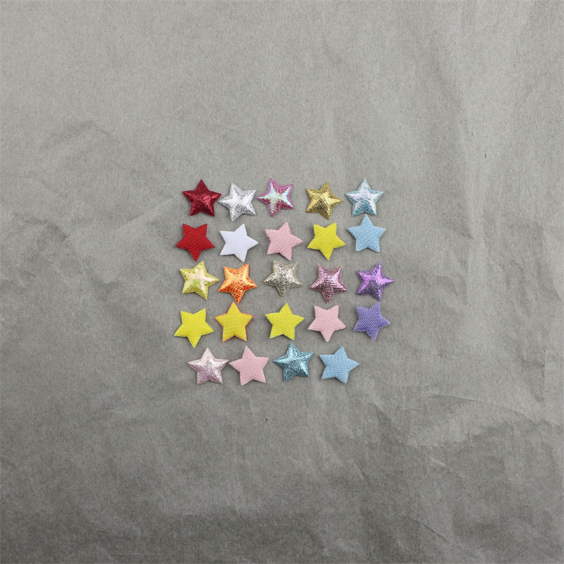 1cm Bright Velvet Mini Star Accessories Accessories Hair Accessories Headdress Accessories Material DIY Clothing Toy Shoes and Socks Accessories