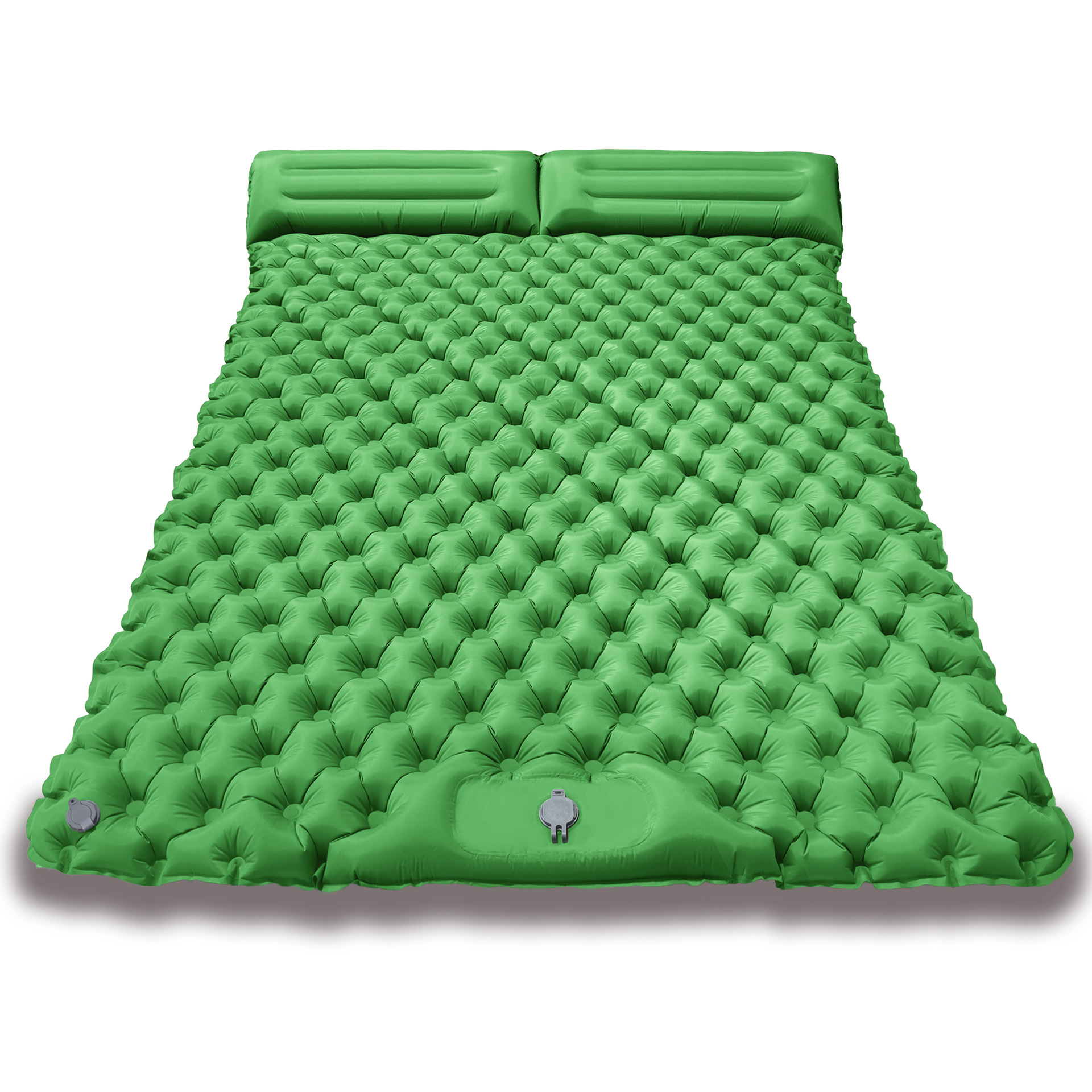 Double Outdoor Camping Built-in Foot Step Inflatable Sleeping Mat Tent Single Sleeping Mat TPU Ultra Light Lunch Break Moisture-proof Air Mat