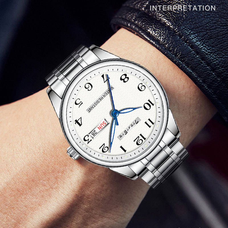 Popular Men's - Transparent High-End Quartz Watch High-End Waterproof Watch Men's Manufacturer Wholesale