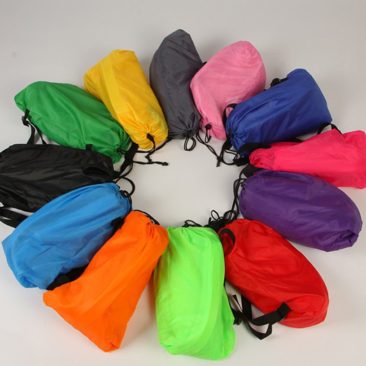 Douyin's Same Style Lazy Sofa Outdoor Sofa Inflatable Sofa Portable Sleeping Bag Foldableable Air Sofa Bed