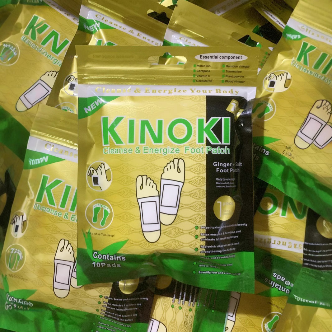 Wholesale English Gold Foil Foot Patch, Golden Foot Patch, Mugwort Bamboo Vinegar Foot Patch, Ginger Foot Patch, Foot Patch Package