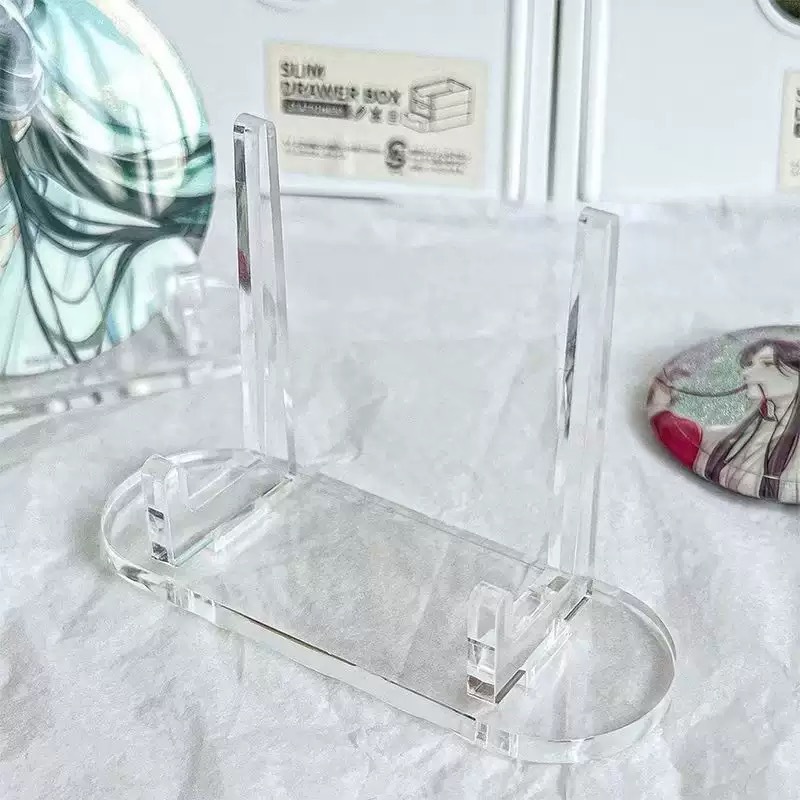 Жесткая карточка, прозрачный стенд для монет, мини-стенд для памятных монет, стенд для значков, украшения