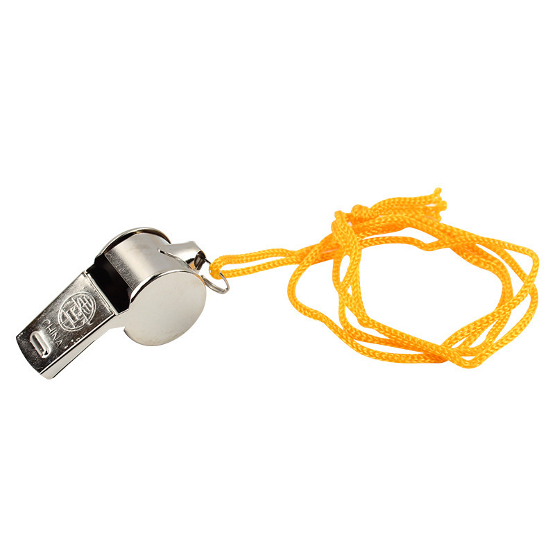 Whistle Metal Whistle Referee Sports Survival Rescue Escape Outdoor Lifesaving High Frequency Firefighting Field Training