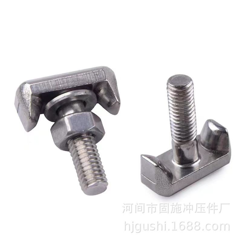 Поставка с завода, автомобильный зажим T-образной формы из нержавеющей стали 304, крепежные винты для замены аккумуляторов горного типа