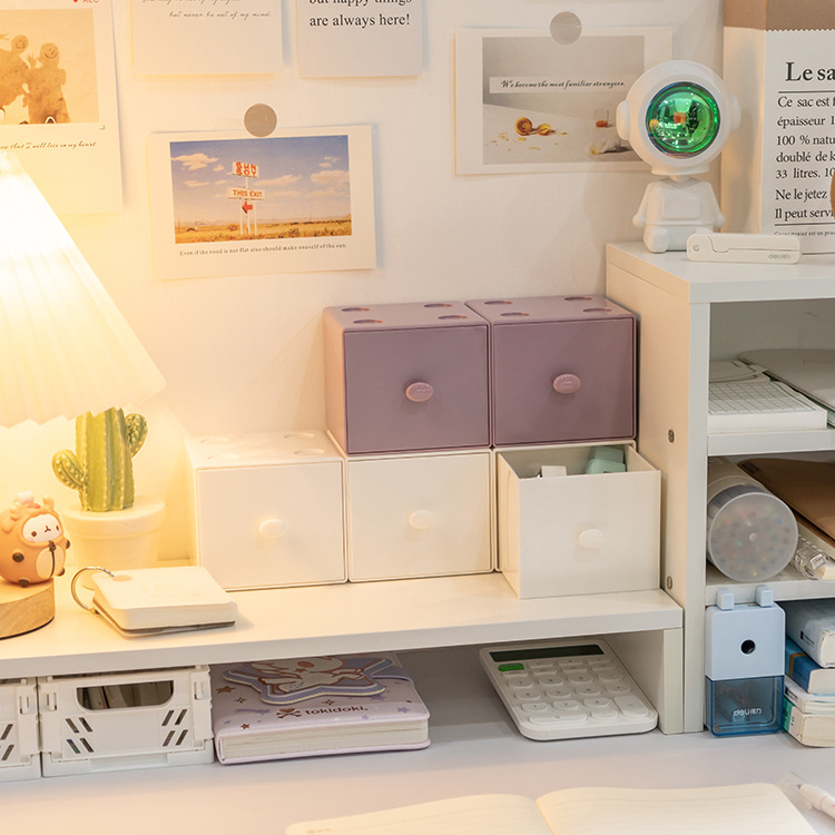 Настольная коробка для хранения ювелирных мелочей, штабелируемая, модульная, креативная, оптовая продажа