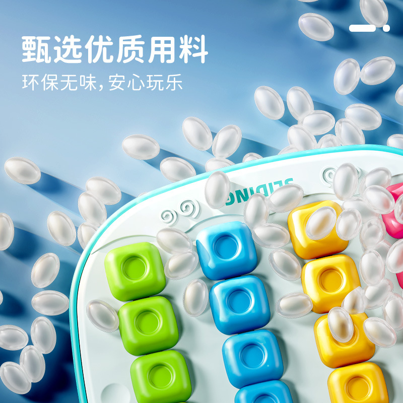 3D Stereo Model Animal Huarongdao Kidsren's Educational Toys Cartoon Animal Sliding Puzzle Toy Color Matching Version