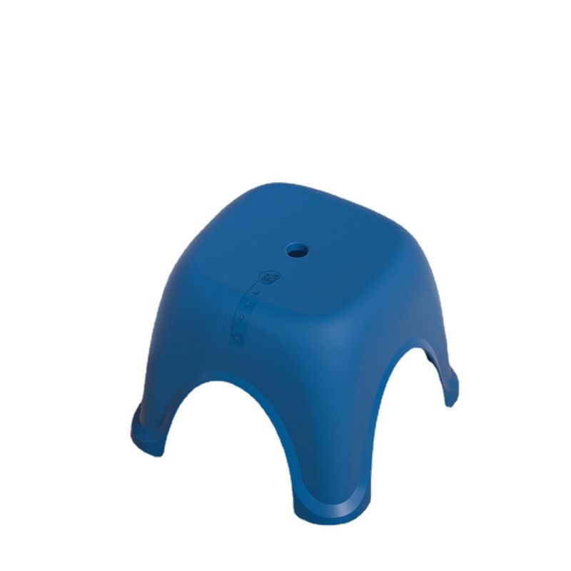 Bathroom Small Stool, Household Bathroom Stackable Foot Stepping, Reinforced and Thickeneded, Load-Bearing Baby Bath Non-Slip Storage Stool