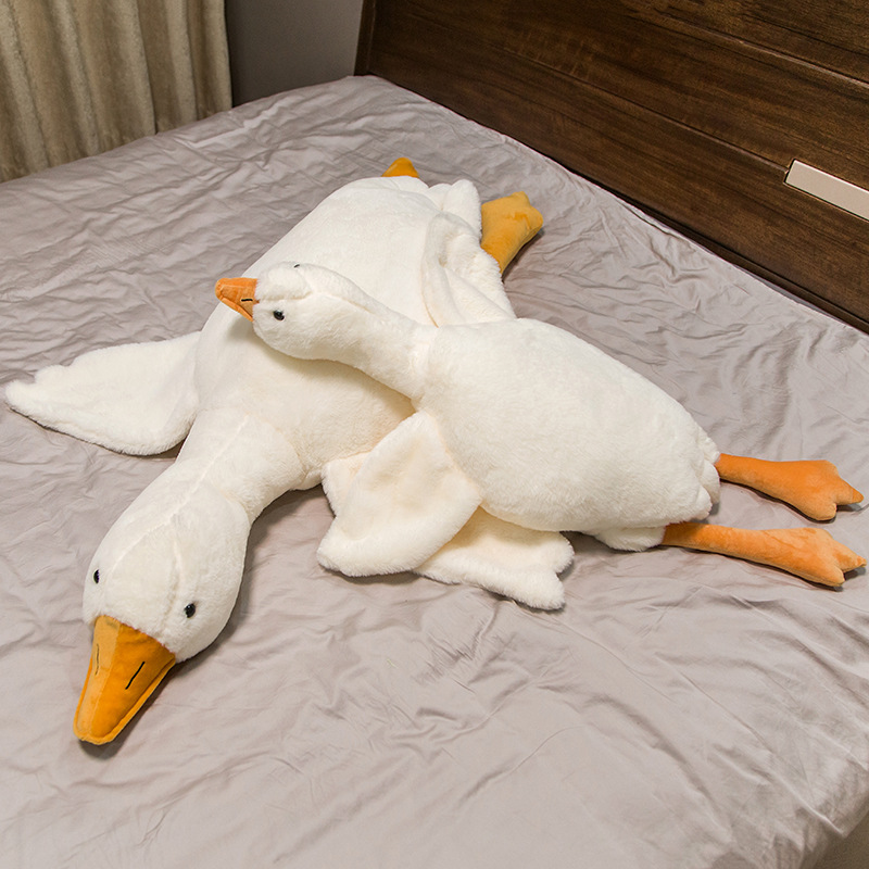 Cute Pillow White Goose Goose Doll Sleeping Pillow Plush Toy Exhaust Pillow Doll Plush Doll Wholesale