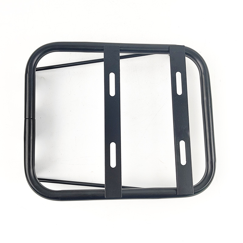 Motorcycle Takeaway Box Fixed Iron Rack Meal Delivery Car Bracket Takeaway Incubation Box Bottom Bracket Electric Vehicle Takeaway Rack