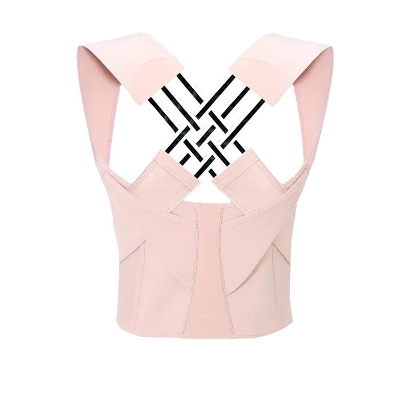 Shake the same correction anti-hunchback correction with back orthosis with thin hunchback men's and women's beautiful back invisible orthosis