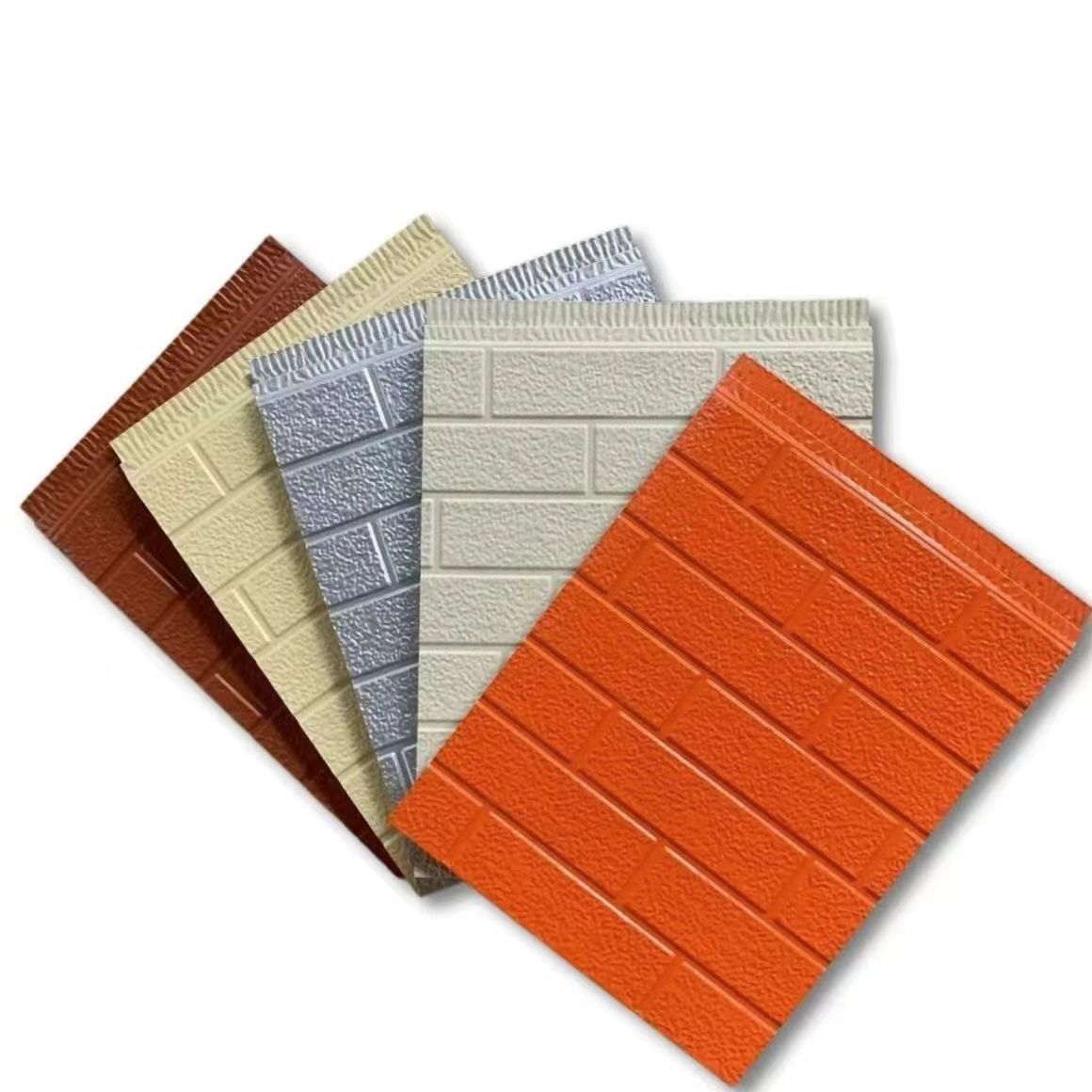 Metal carved insulation board exterior wall decoration integrated board light steel villa sentry box steel structure factory building exterior wall decoration