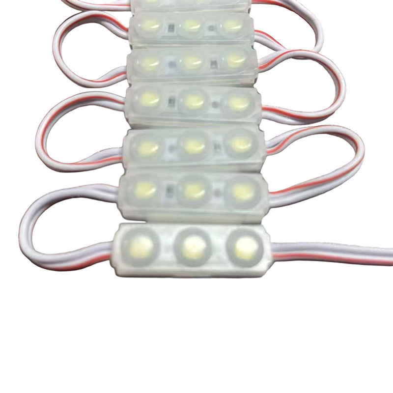 3 Lamp Small Module Dc12V Advertising Lamps Led Lighting Module Light Source Billboard Light Box Luminous Injection Molding Module