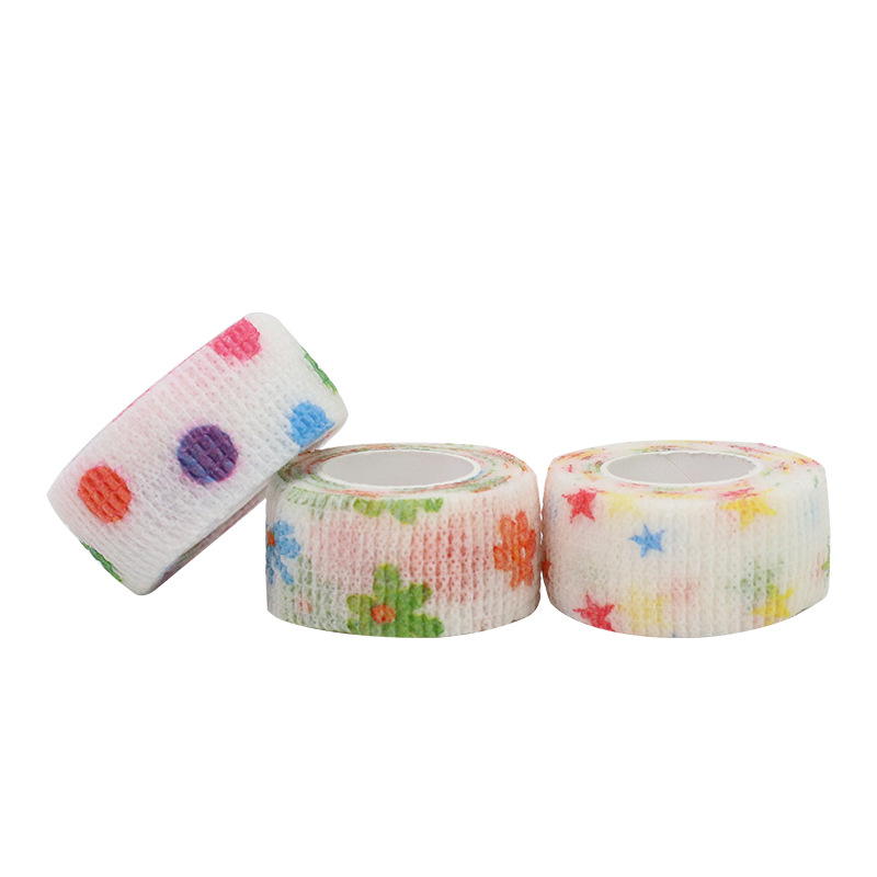 Non-woven Student Finger Protection Tape Bandage Elastic Self-adhesive Bandage Sports Protective Bandage Elastic Self-adhesive Bandage Customization
