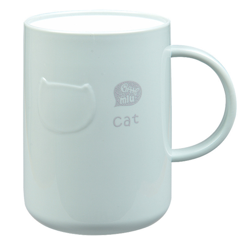 Plastic Mouthwash Cup Simple Brushing Household Washing Cup Couple Student Dormitory Cartoon Cute Thickened Toothbrush Cup