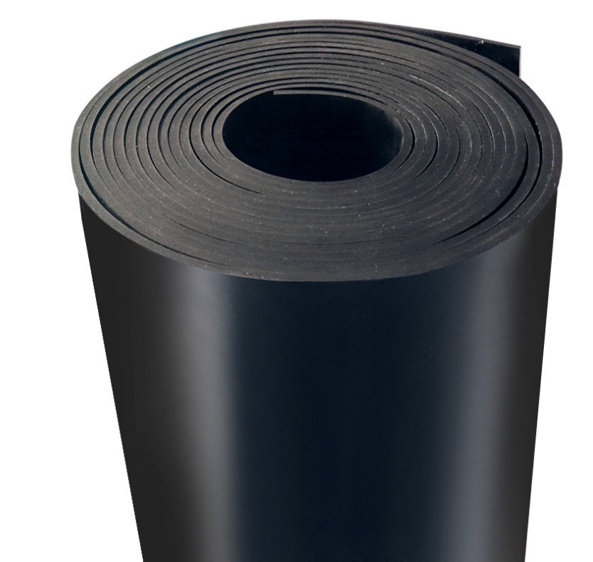 Black Neoprene Sheet Oil-Resistant Rubber Pad Industrial Thickeneded Wear-Resistant Rubber Gasket Sealing Gasket Sealing Strip E18