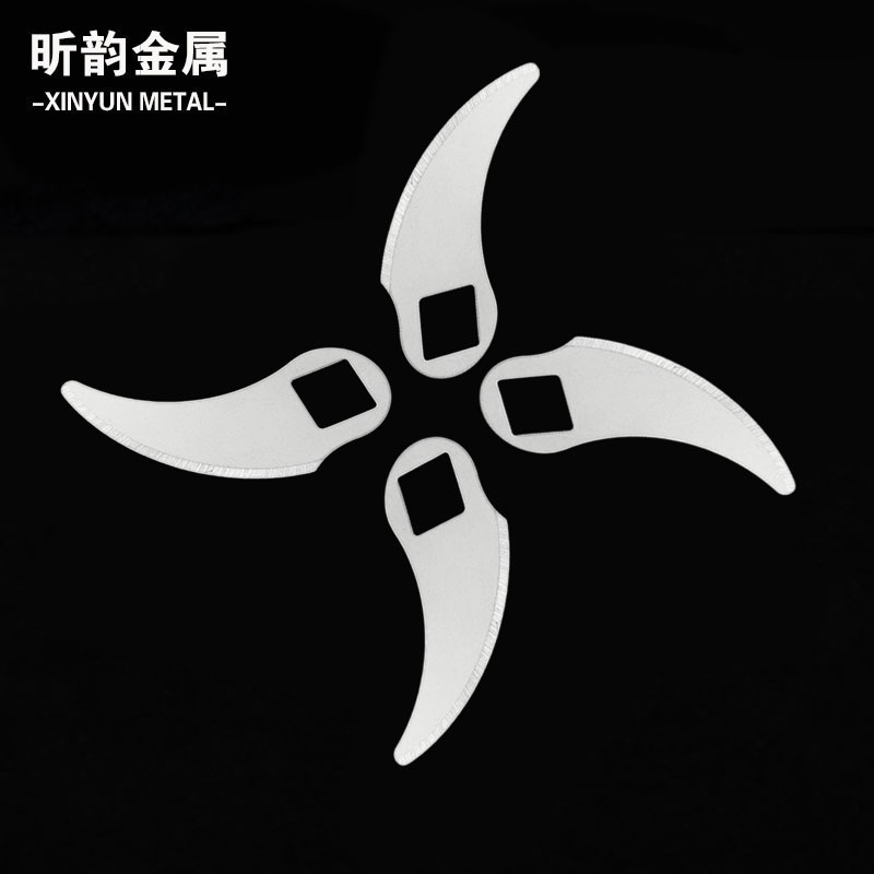 Garlic Gadget Stainless Steel Blade Meat Gracker Blade Garlic Blade Garlic Mash Blade Garlic Mash Blade Garlic Pull Square Hole