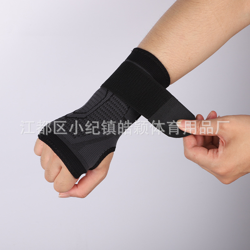 Manufacturers produce sports protectors weightlifting pressurized winding straps Palm protection breathable Palm protection knitted Palm protection fitness