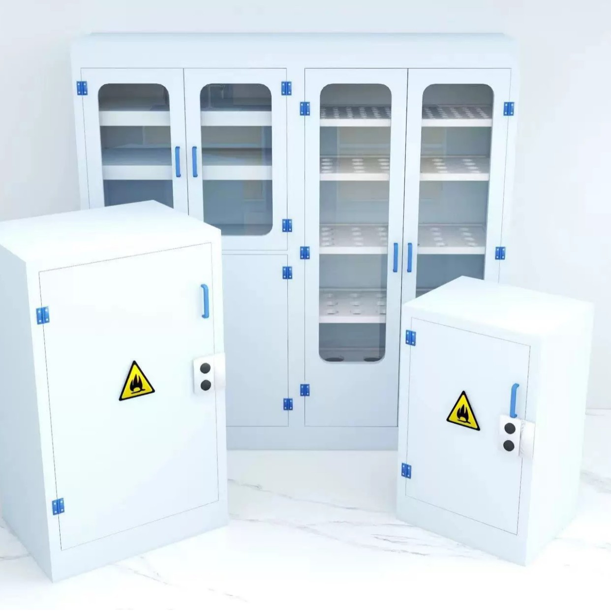 Laboratory Reagent Medicine Cabinet Glassware Cabinet Laboratory Instrument Sample Storage Cabinet All Steel Medicine Cabinet Customization