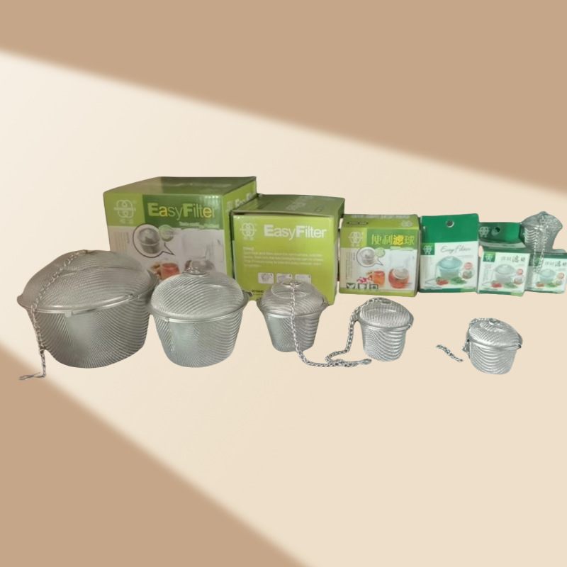 Кросс-граница Lutai 304 нержавеющая сталь сетчатый чайный фильтр для утечки шар для приправ для супа хот-пота маринадная коробка для специй