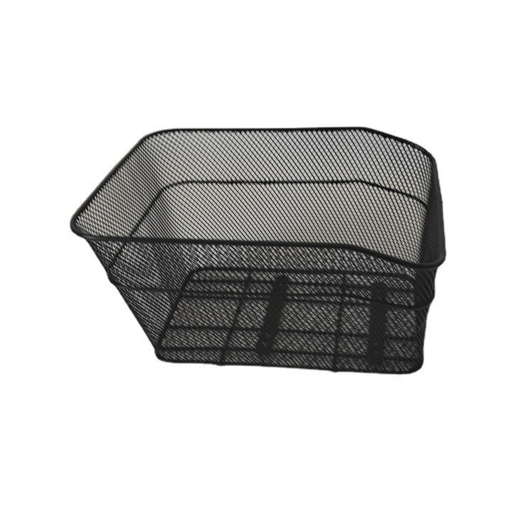 Factory wholesale bicycle basket rear shelf basket bicycle pet bag basket student basket