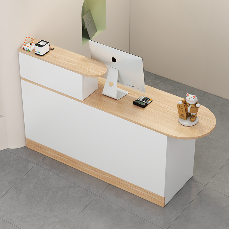 Bar Cashier Company Reception Desk Simple Modern Supermarket Clothing Barber Convenience Store Small Cashier
