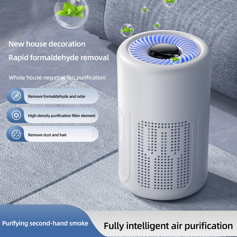 New Amazon Cross-Border Air Purifier to Remove Smoke and Odor Household Indoor Deodorizing Negative Ion Purifier Wholesale