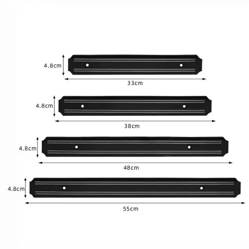 Cross-border magnetic knife holder 3338 50 55CM magnetic stripe monopoly household kitchen knife storage rack tool storage rack