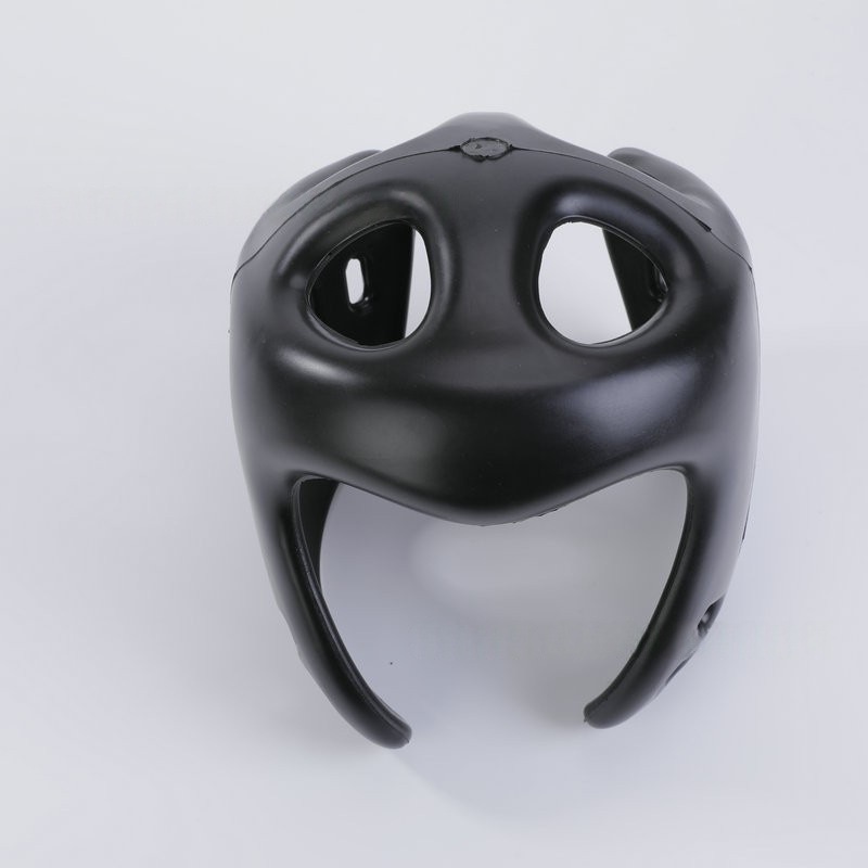 Spot Pu Polyurethane Self-Skinning Taekwondo Sanda Helmet High-Density Shock-Proof and Fall-Resistant Pu Polyurethane Sports Cap