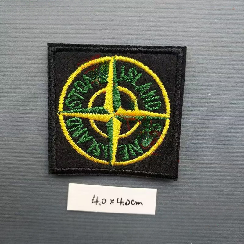 Stone Island Armband Embroidery Patch Armband Ghost Badge Clothing Shoe Decoration