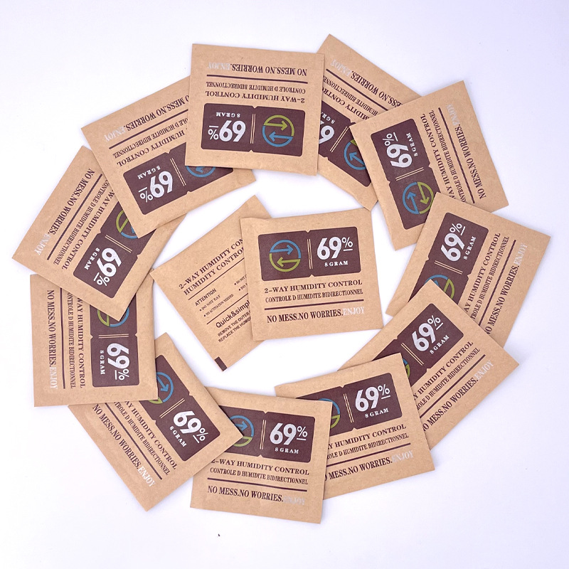8g Cigar Tobacco Moisturizing Bag Moisturizing Bag Portable Travel Moisturizing Sheet Moisturizing Bag Bidirectional Moisture Control 69 Moisturizing Bag