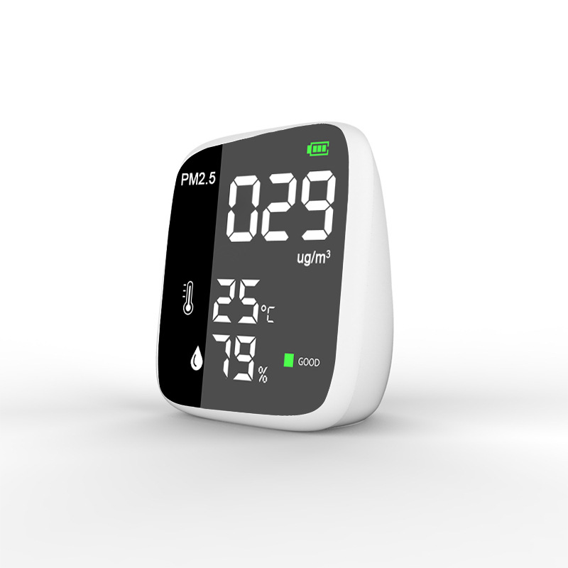 Pm2.5 Tester Gas Detector Dust Dust Fireworks Explosion Bamboo Pollution Smoke Dust Particle Thermometer