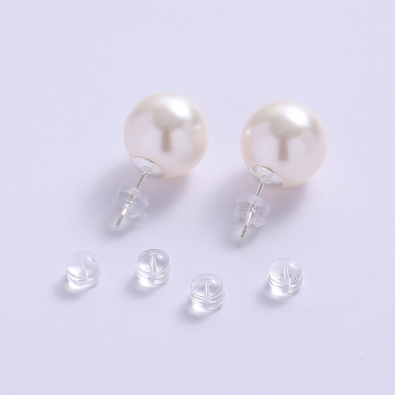 Earplugs, Hamburger Earplugs, Plastic Ear Studs, Back Earplugs, Silicone Earplugs, Anti-Drop Earplugs, High-End Earplugs, Earrings