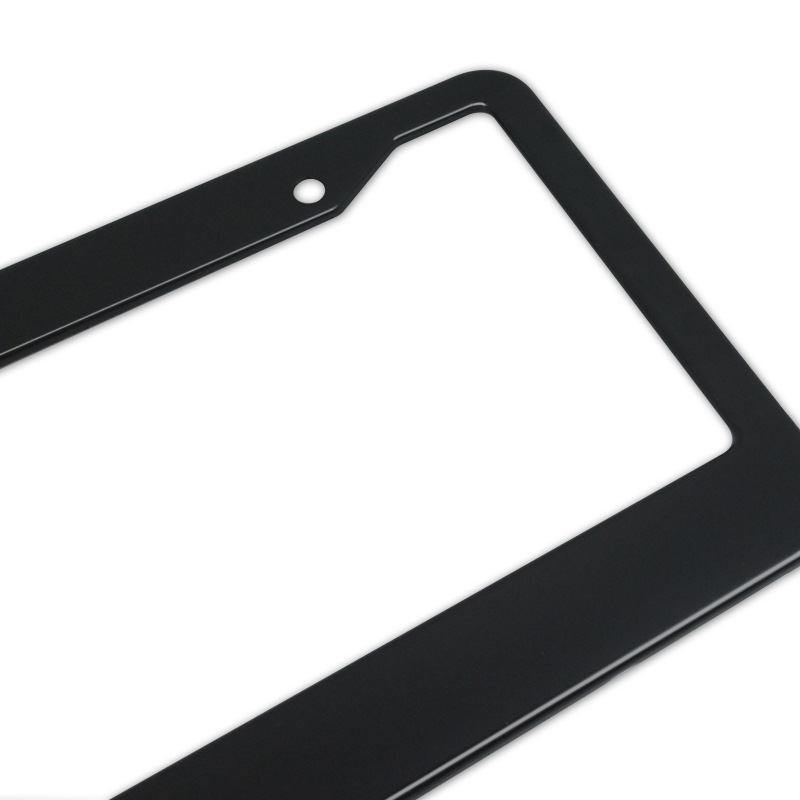 Hot Selling American License Plate Frame Thickeneded Aluminum Alloy Stainless Steel Carbon Fiber License Plate Frame American License Plate Frame Can Add Logo