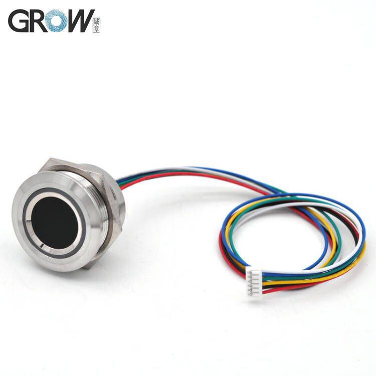 Chengzhang Technology R503-5V Waterproof Fingerprint Collection Module Colorful Light Ring Fingerprint Module Stainless Steel Shell