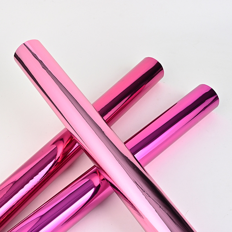 Color Series Electrochemical Aluminum Hot Stamping Paper Hot Stamping Film Plastic Hot Stamping Paper Friction-Resistant Packaging Printing Material Customization