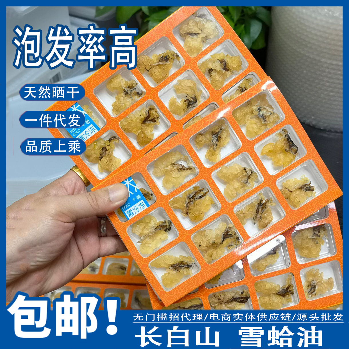 Оптовая продажа масла снежной раковины из Чанбай, масло лесного лягушонка