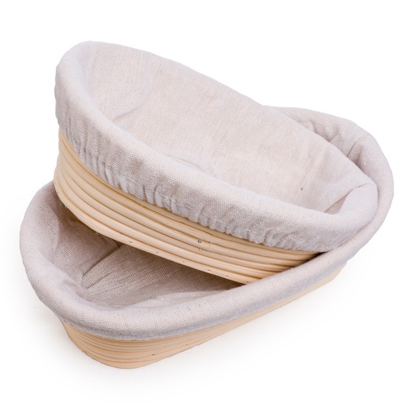 Amazon Indonesia Vietnam European-style Fermented Basket Vietnam Rattan Baking Utensils Country Bread Round Bread Basket