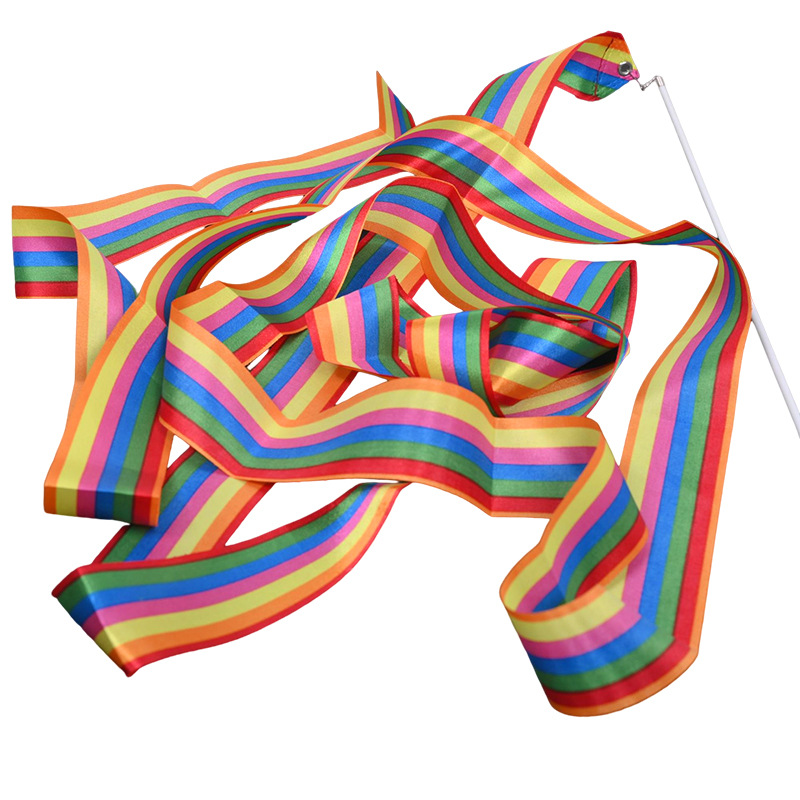 Rhythmic Gymnastics Ribbon Dance Performance Props Dance Ribbon Floating Children's Toys Sporting Goods