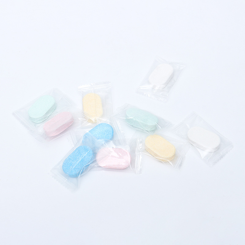 Manufacturers commercial hand sanitizer foam type multi-fragrance solid hand washing effervescent tablet foam supplement