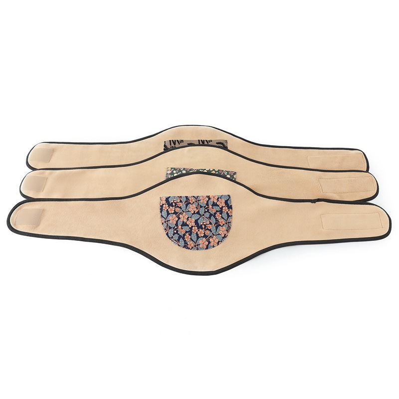 New Warm Waist Support for Men and Women, Lumbar Disc Warmer, Waist Protector, Thick Bellyband, Velvet Waist Belt, Abdominal Protector and Bellyband