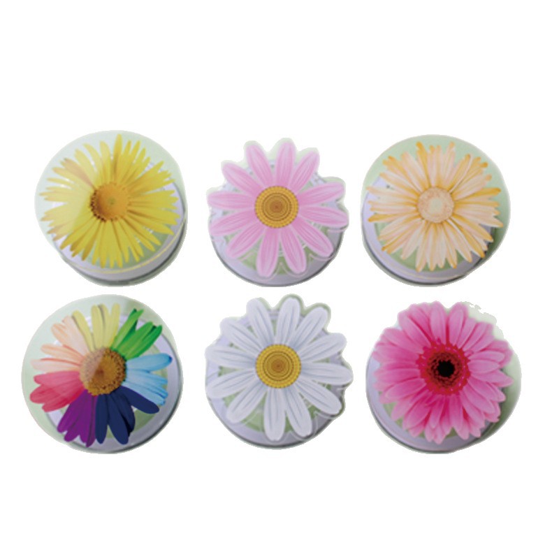Magnetic Phone Airbag Holder, Small Daisy Phone Desktop Support, Acrylic Retractable Rotating Back Sticker Holder
