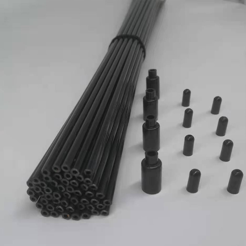 Plastic stick cat toy accessories black cat stick small diameter plastic pipe cat stick accessories plastic rod