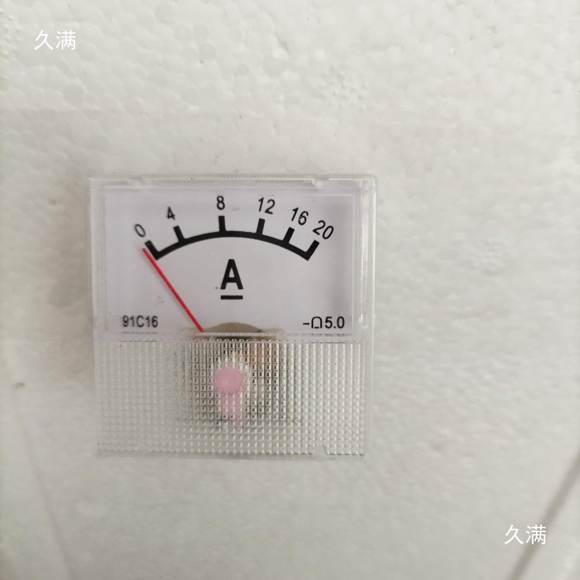 91C16-V-A Ac and Dc Voltage Ammeter Charger Regulator Meter Head Outer Size 40