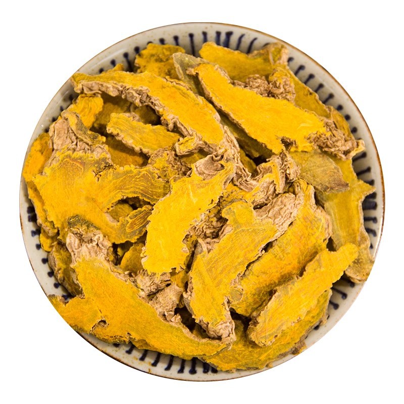 Turmeric Slices Chinese Herbal Medicine Turmeric Slices New Arrival Turmeric Farm Turmeric Slices 500g Free Shipping Genuine Free Grinding Powder