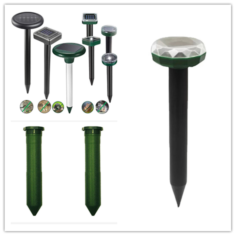 Оптовый ультразвуковой отпугиватель мышей солнечный отпугиватель змей LED для рисовых полей и фермерских угодий