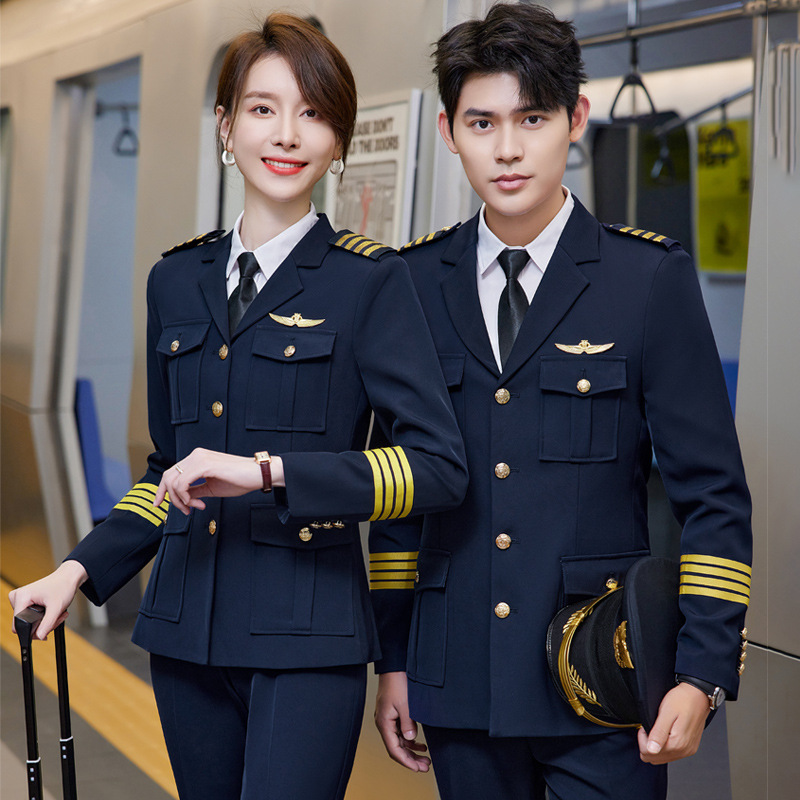 Hot Spring and Autumn security work clothes suit real estate sales department concierge clothes New Security property image post uniform