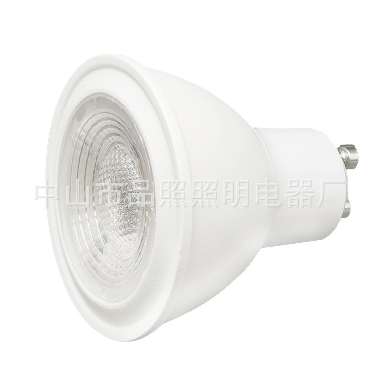 Spot AC110-265V high luminous efficiency constant current stroboscopic gu10COB spotlight LED lamp cup Ra>80/Ra>90