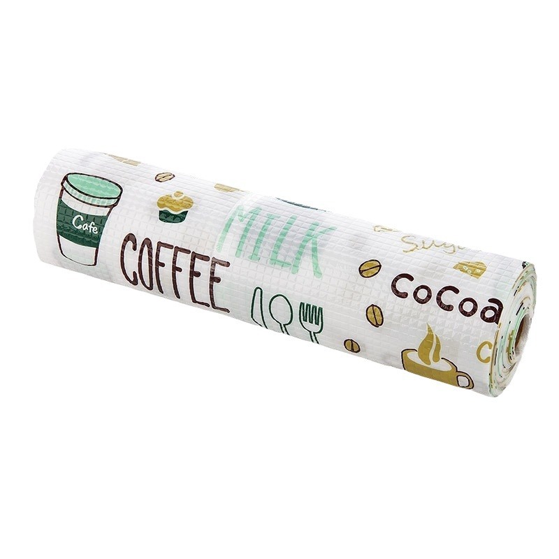 Household Oil-Proof Cabinet Mats Wardrobe Moisture-Proof Mats Kitchen Countertop Stickers Drawer Pads