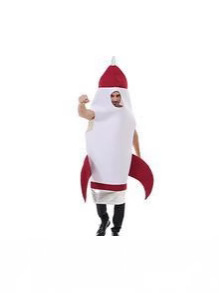 New Halloween cosplay ball adult play suit rocket costume one-piece costume in stock wholesale