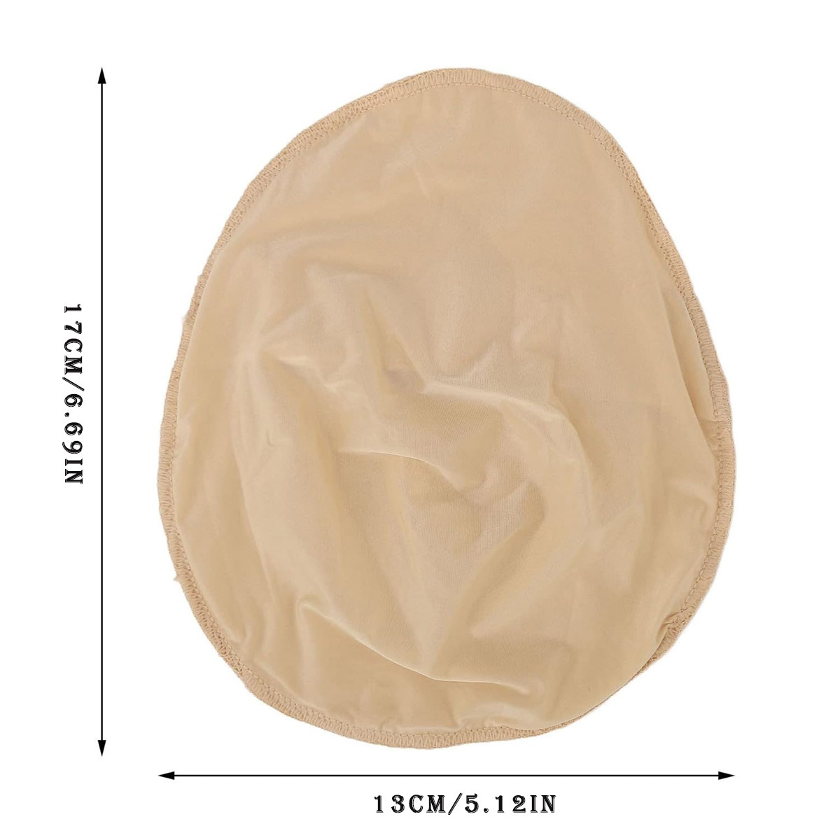 Postoperative false breast false breast protective sleeve silicone breast protective sleeve imitation sweat dust non-slip breathable sweat absorbent